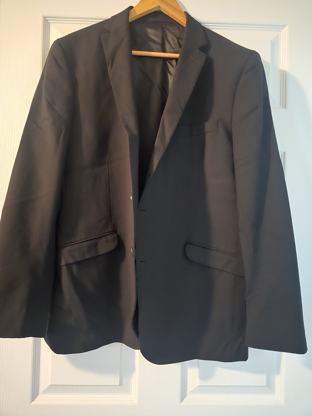 Kenneth Cole Black Single-Breasted Sport Coat